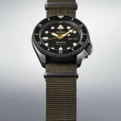 Homme Seiko boutique Editions Limitées|Montre Noire Homme^Automatique 3 aiguilles