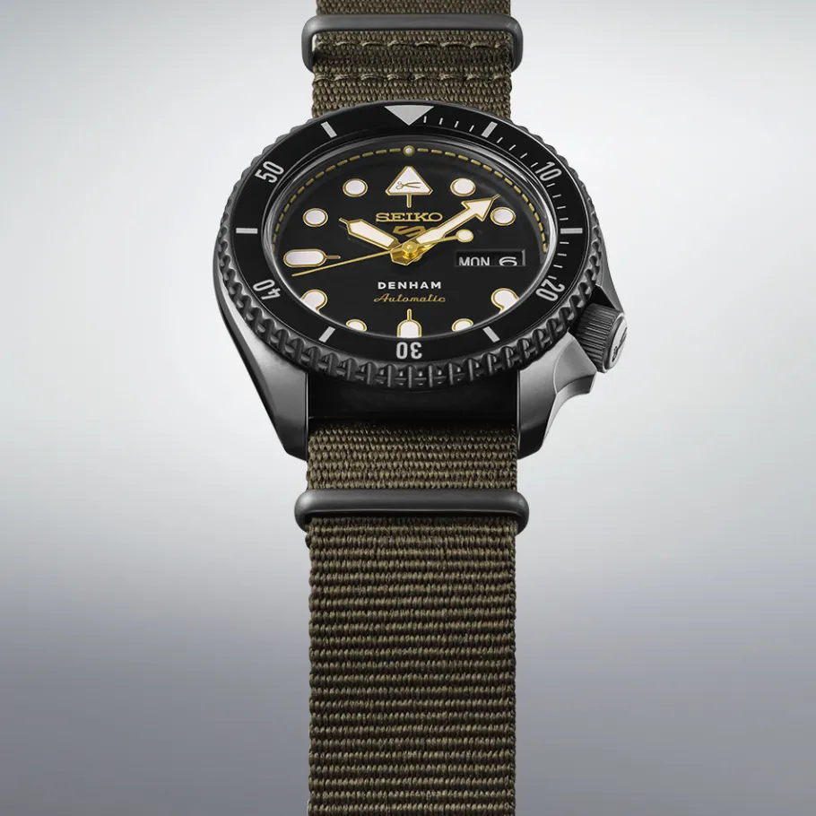 Homme Seiko boutique Editions Limitées|Montre Noire Homme^Automatique 3 aiguilles