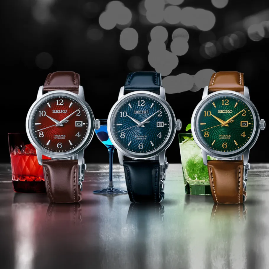 Homme Seiko boutique Montres Cuir Homme|Montre Automatique^Automatique 3 aiguilles