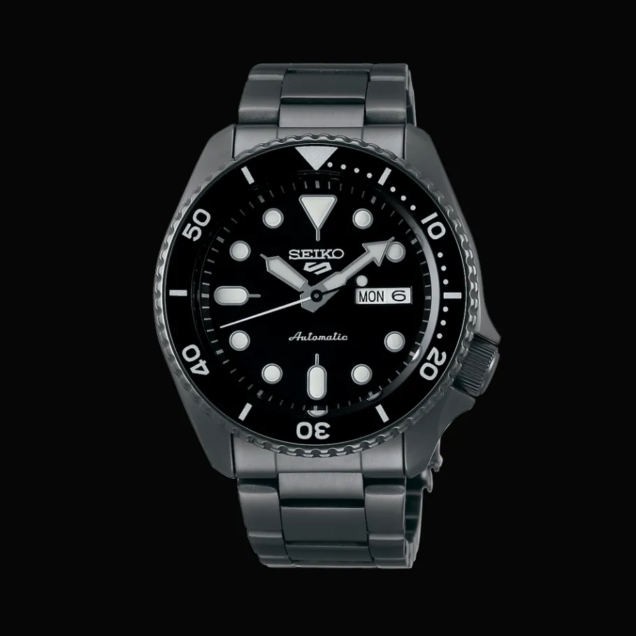 Homme Seiko boutique Montre Noire Homme|Montre Automatique^Automatique 3 Aiguilles