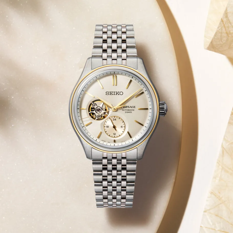 Homme Seiko boutique Montre Acier Homme|Montre Automatique^Automatique à coeur ouvert