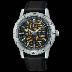 Homme Seiko boutique Montres Cuir Homme|Montre Automatique^Automatique coeur ouvert