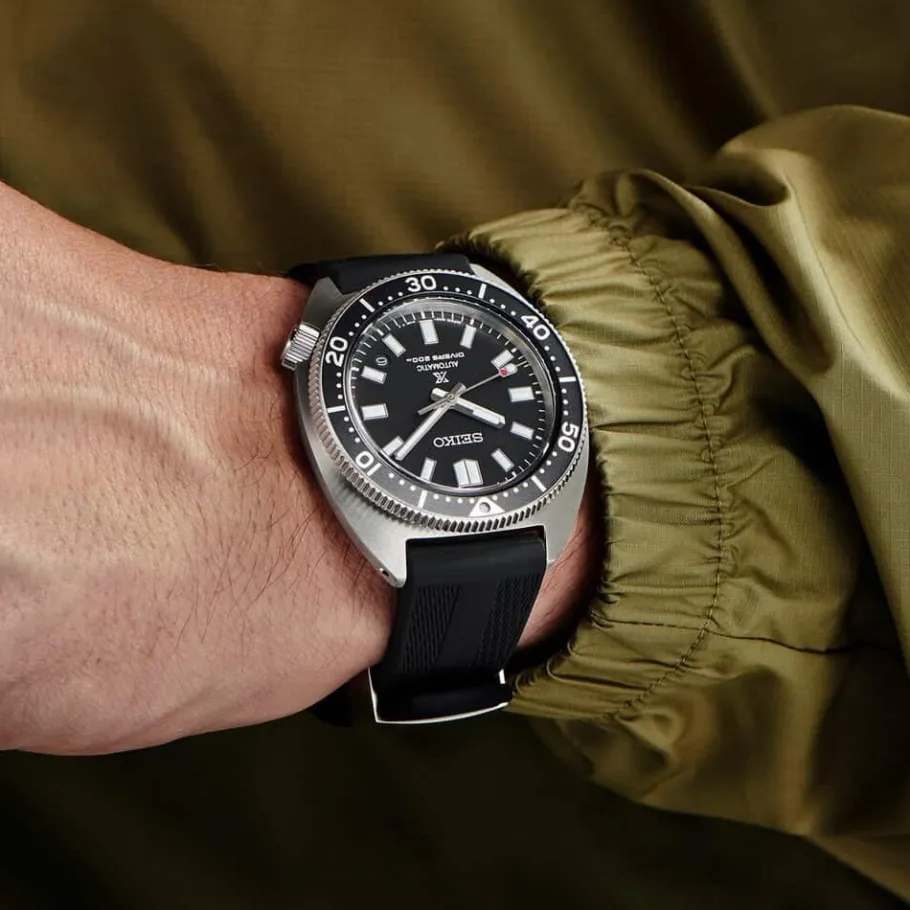 Homme Seiko boutique Montre Noire Homme|Montre De Plongée^Automatique Diver's 200M