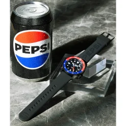 Homme Seiko boutique Editions Limitées|Montre Noire Homme^Automatique GMT PEPSI® Edition Limitée
