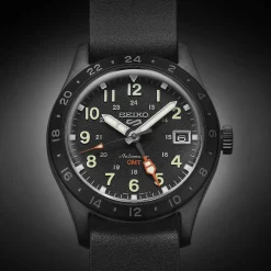 Homme Seiko boutique Montre Noire Homme|Montres Cuir Homme^Automatique GMT SSK025K1