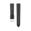 Seiko boutique Bracelets De Montres^Bracelet cuir perfore noir