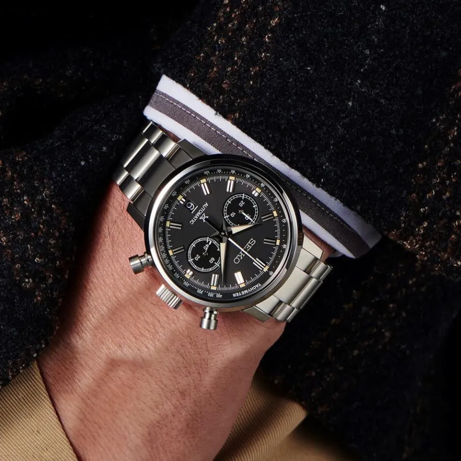 Homme Seiko boutique Montre Acier Homme|Montre Chronographe^Chronographe automatique