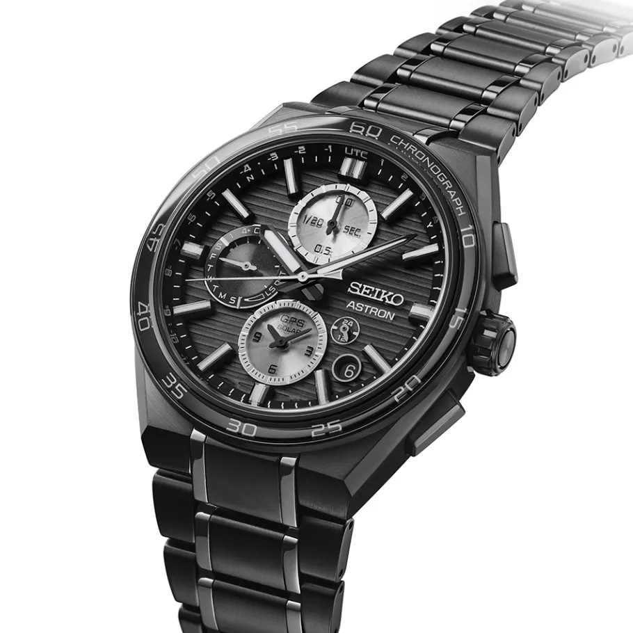 Homme Seiko boutique Montre Quartz Gps Solaire^Chronographe GPS Solaire Dual Time