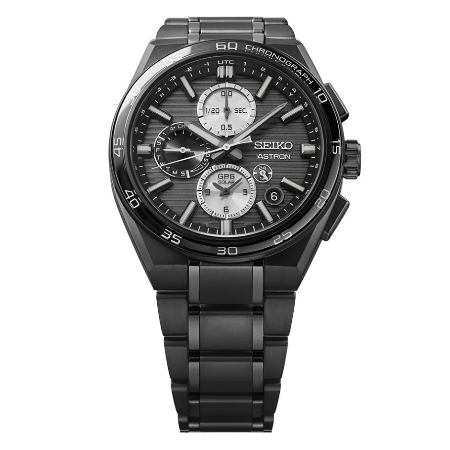 Homme Seiko boutique Montre Quartz Gps Solaire^Chronographe GPS Solaire Dual Time