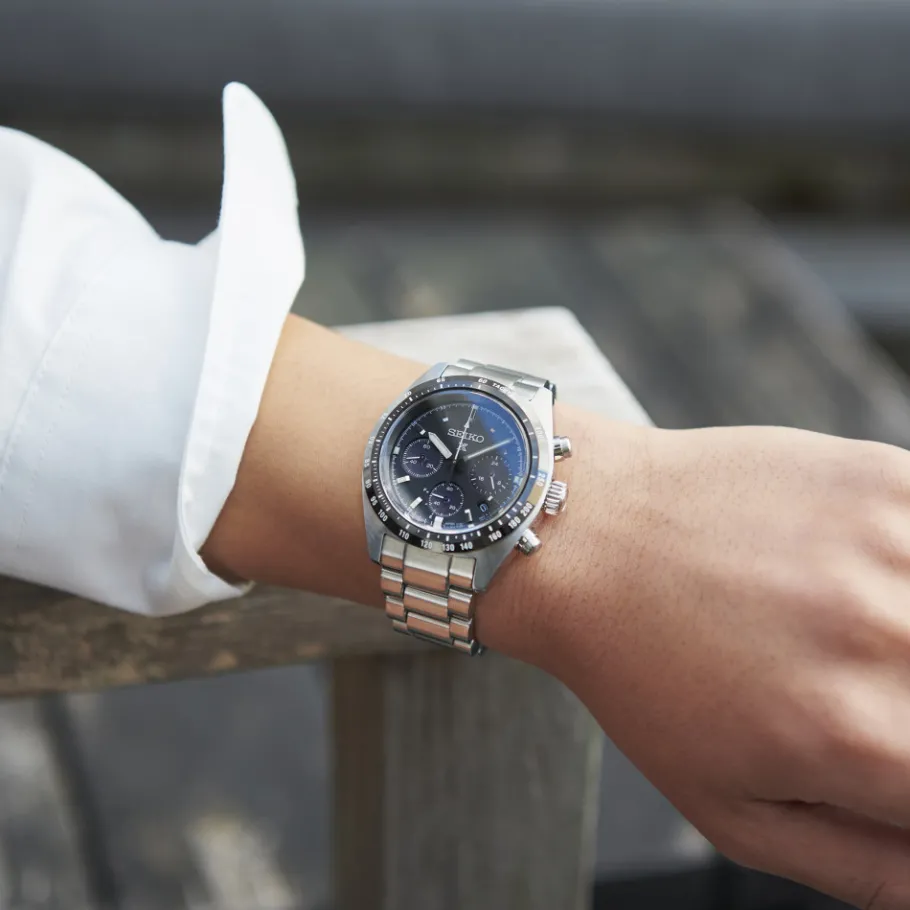 Homme Seiko boutique Montre Acier Homme|Montre Chronographe^Chronographe Quartz Solaire