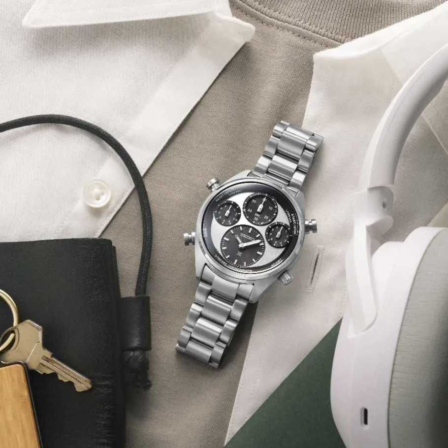 Homme Seiko boutique Montre Acier Homme|Montre Chronographe^Chronographe Quartz Solaire