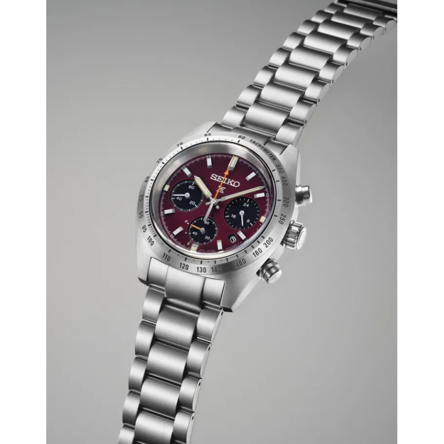 Homme Seiko boutique Editions Limitées|Montre Acier Homme^Chronographe solaire