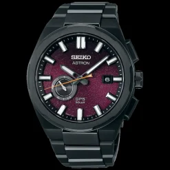 Homme Seiko boutique Editions Limitées|Montre Noire Homme^GPS Solaire