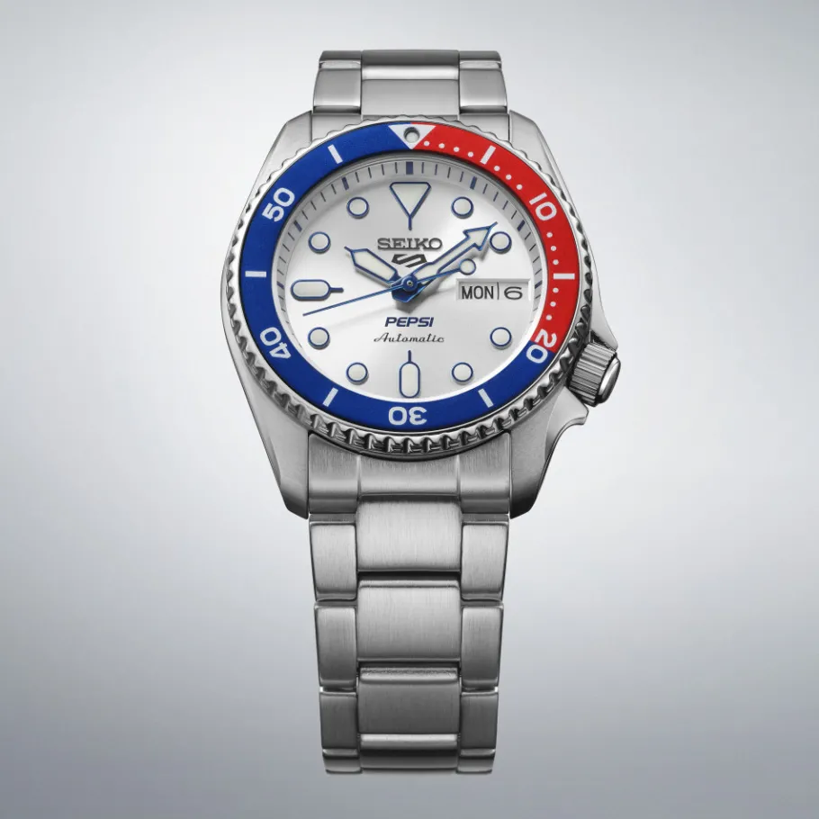 Homme Seiko boutique Editions Limitées|Montre Acier Homme^Montre Seiko 5 Sports SRPL99K1 – Edition limitee SKX PEPSI®
