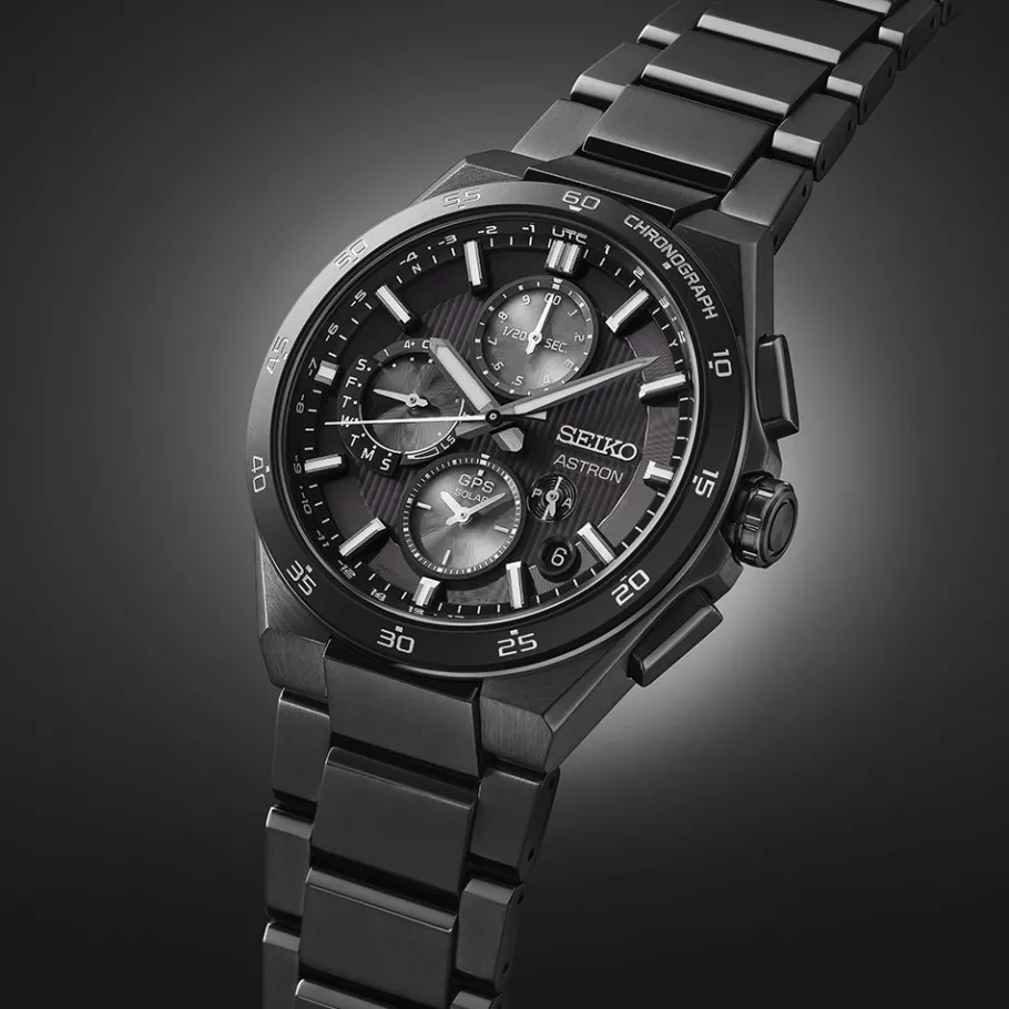 Homme Seiko boutique Montre Noire Homme|Montre Quartz Gps Solaire^Quartz GPS Solaire