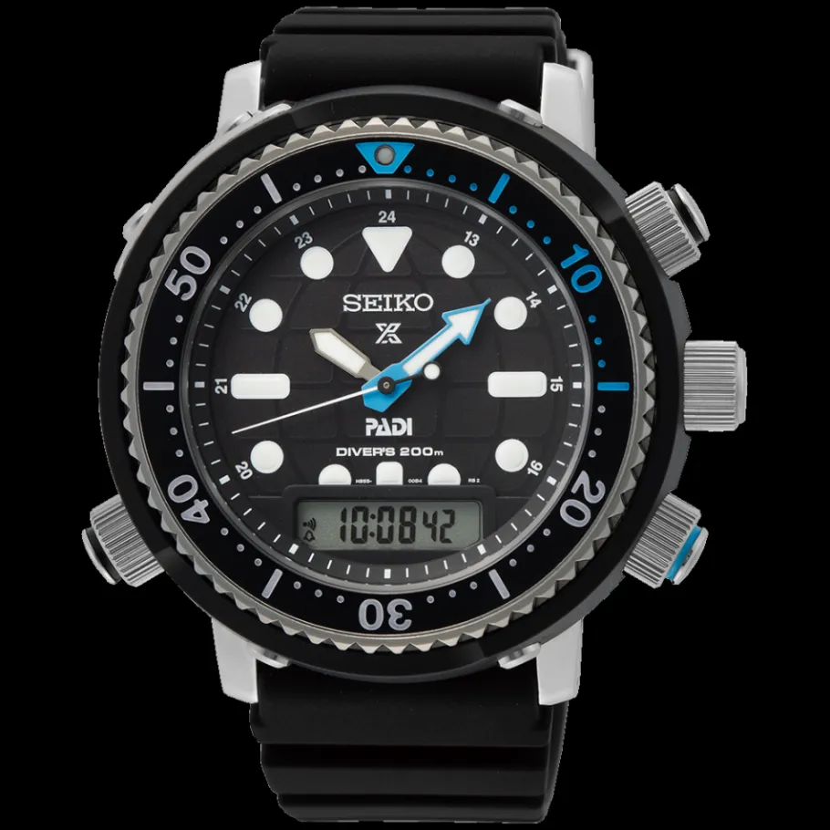 Homme Seiko boutique Montre Noire Homme|Montre De Plongée^Quartz Solaire Diver's 200M