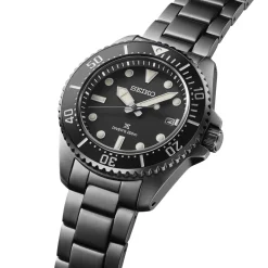 Homme Seiko boutique Montre Noire Homme|Montre De Plongée^Quartz Solaire Diver's 200m