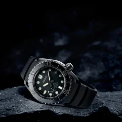 Homme SEIKO Montre Noire Homme|Montre De Plongée^Spring Drive
