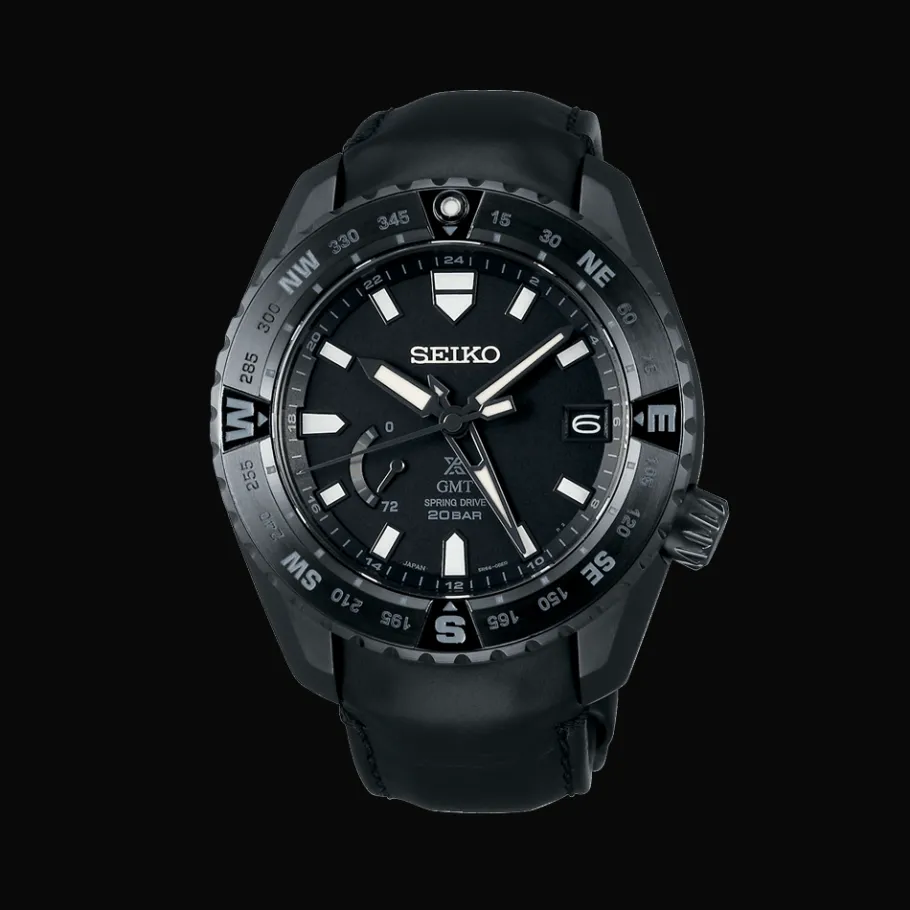 Homme Seiko boutique Montre Noire Homme|Montre Gmt^Spring Drive GMT