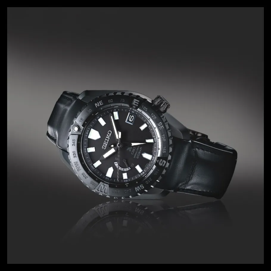 Homme Seiko boutique Montre Noire Homme|Montre Gmt^Spring Drive GMT